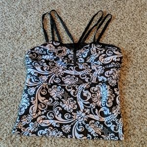 NWT Lane Bryant Multi Strap Cami Top